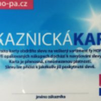 Zákaznické karty HOPA PLZEŇ s.r.o.