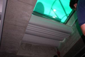 Podvěsné krytí GARDEN -zastínění světlíku v hale - 3