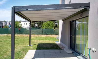 Pergola NYON se stíněním ARNEX - Plzeň Valcha