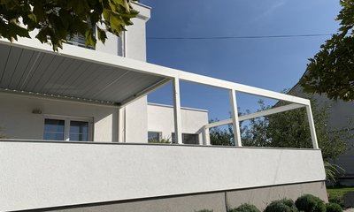 Bioklimatická pergola - Domažlice