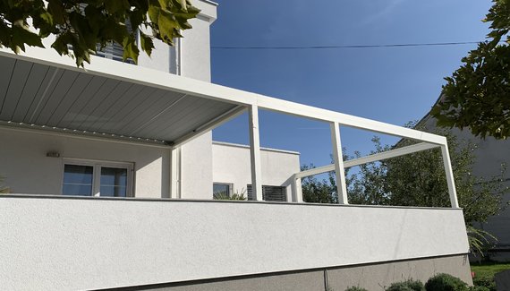 Bioklimatická pergola - Domažlice